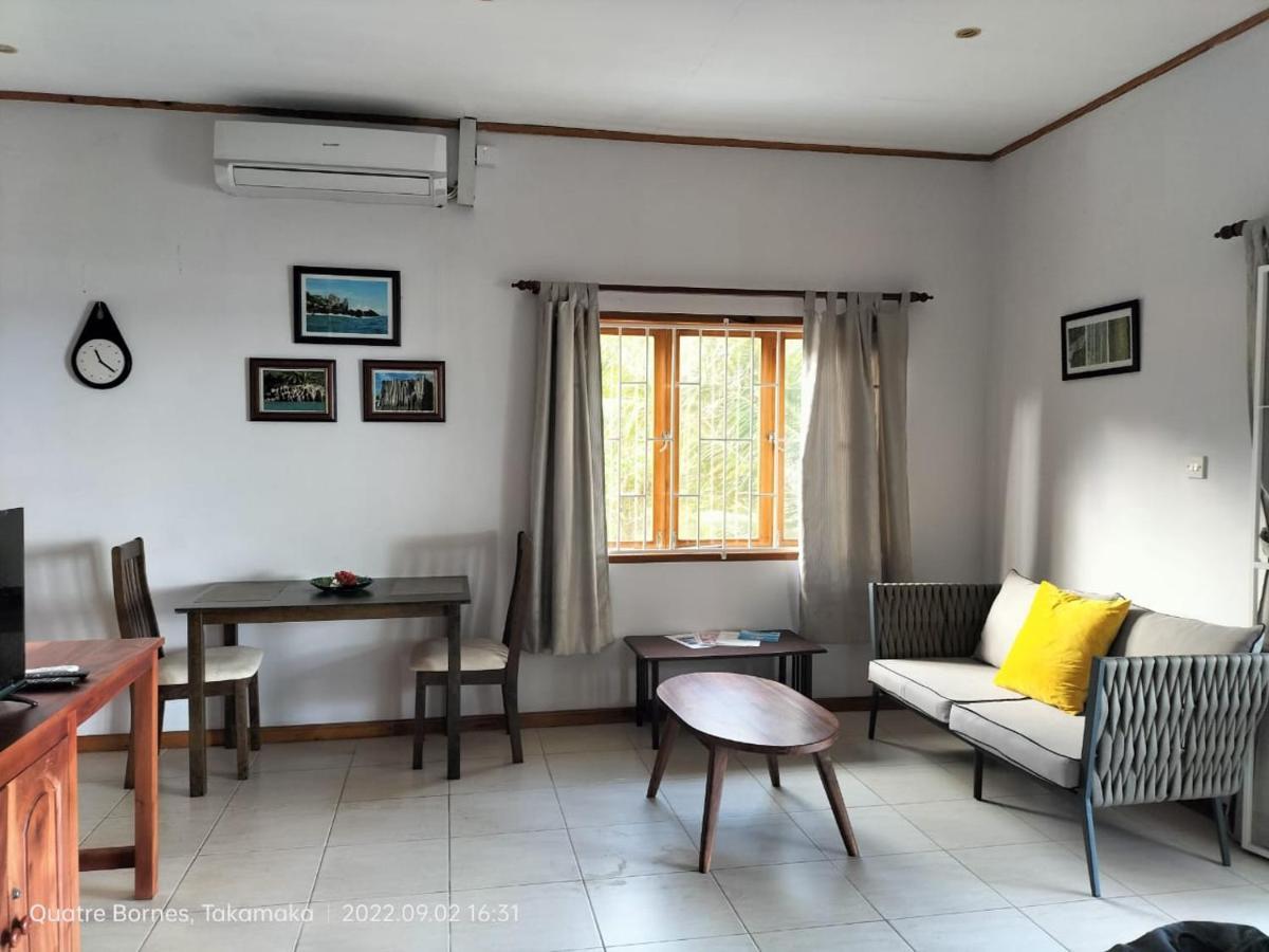 Roz A Mer - Beach Apartment Такамака Экстерьер фото